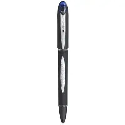 روان‌نویس آبی درب‌دار Uni-Ball SX210 Jetstream با نوشتاری فوق‌العاده روان و جوهر سریع‌خشک، مناسب برای استفاده‌ی روزمره و حرفه‌ای.